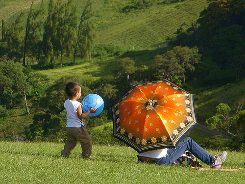 Fotoprotección en niños.